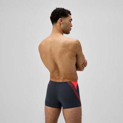 Speedo Hyperboom Splice Aquashorts Grey/Orange