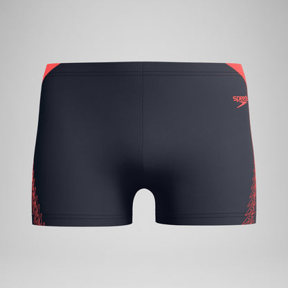 Speedo Hyperboom Splice Aquashorts Grey/Orange