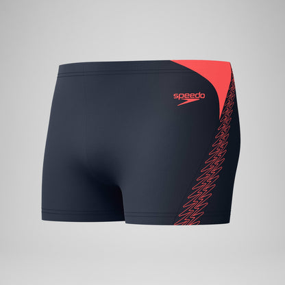 Speedo Hyperboom Splice Aquashorts Grey/Orange