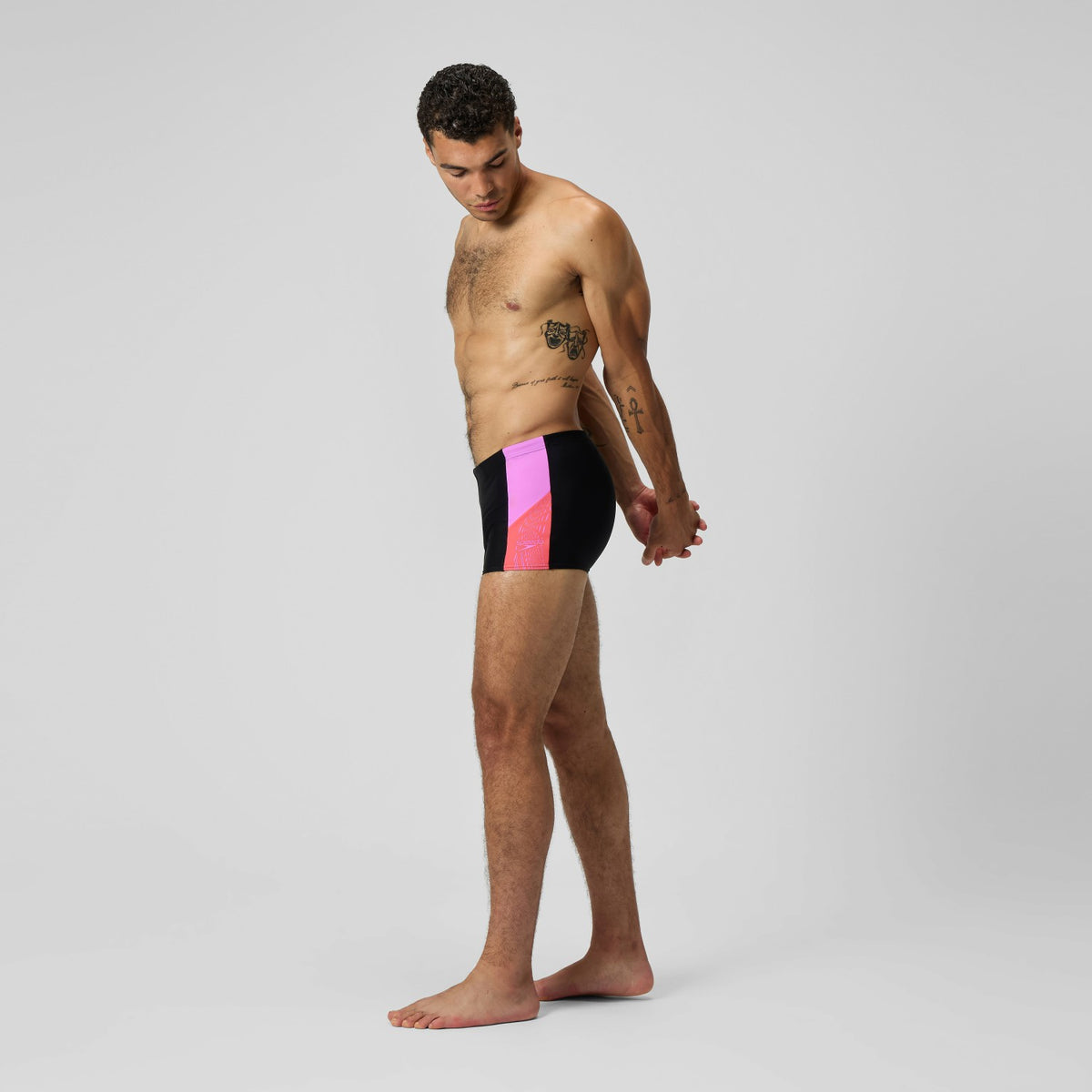 Speedo Dive Aquashorts Black/Coral