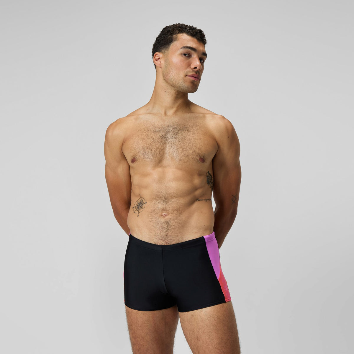 Speedo Dive Aquashorts Black/Coral