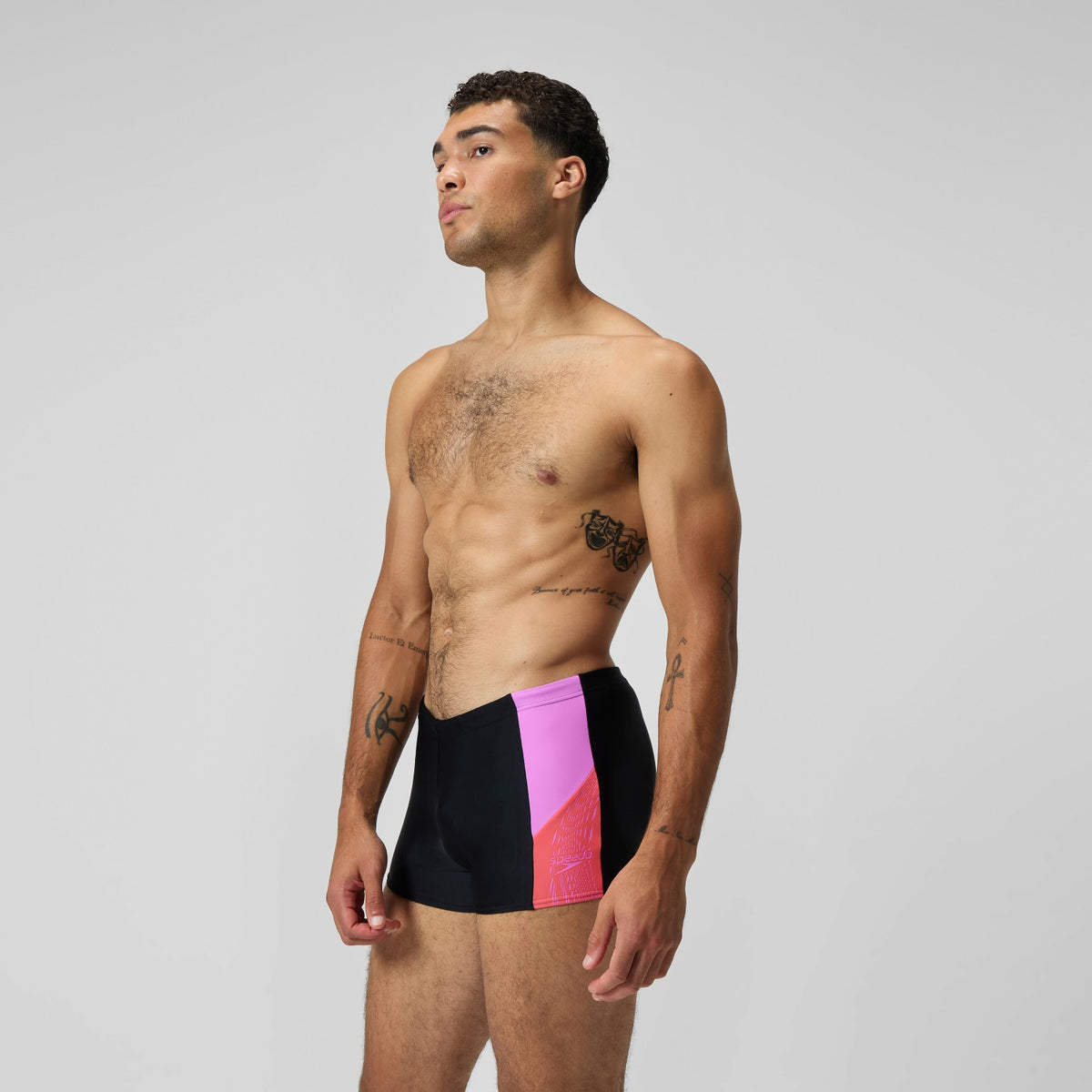 Speedo Dive Aquashorts Black/Coral