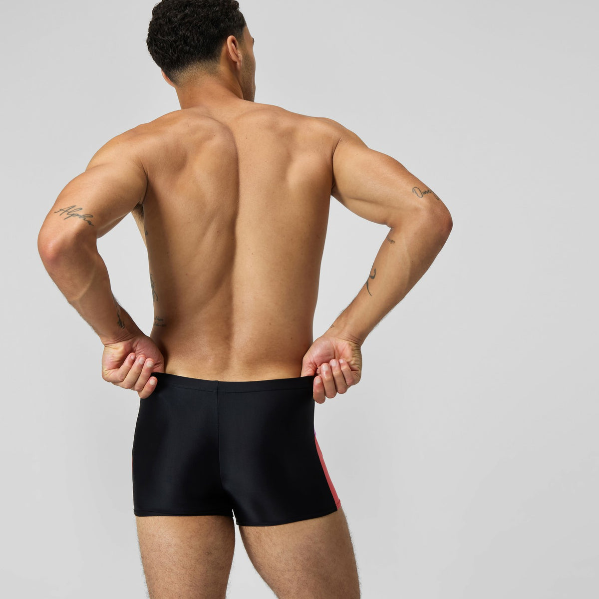 Speedo Dive Aquashorts Black/Coral