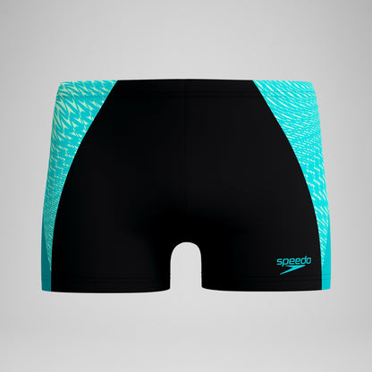Speedo Endurance+ MAX Splice Aquashorts Black/Turquoise