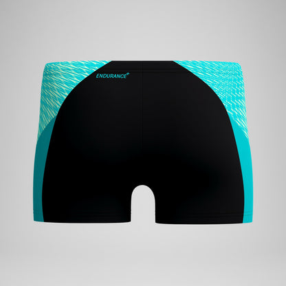 Speedo Endurance+ MAX Splice Aquashorts Black/Turquoise