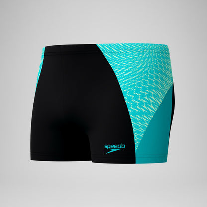 Speedo Endurance+ MAX Splice Aquashorts Black/Turquoise