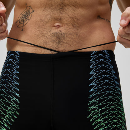 Speedo Duo Logo Aquashorts Black