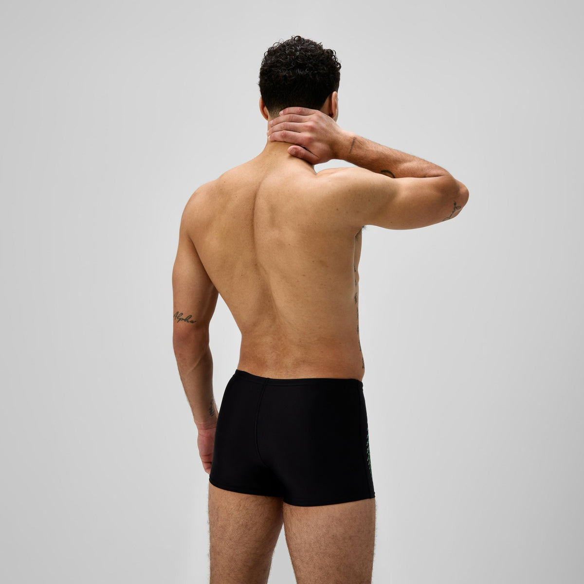 Speedo Duo Logo Aquashorts Black