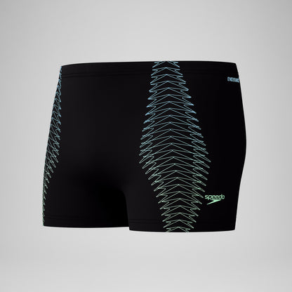 Speedo Duo Logo Aquashorts Black