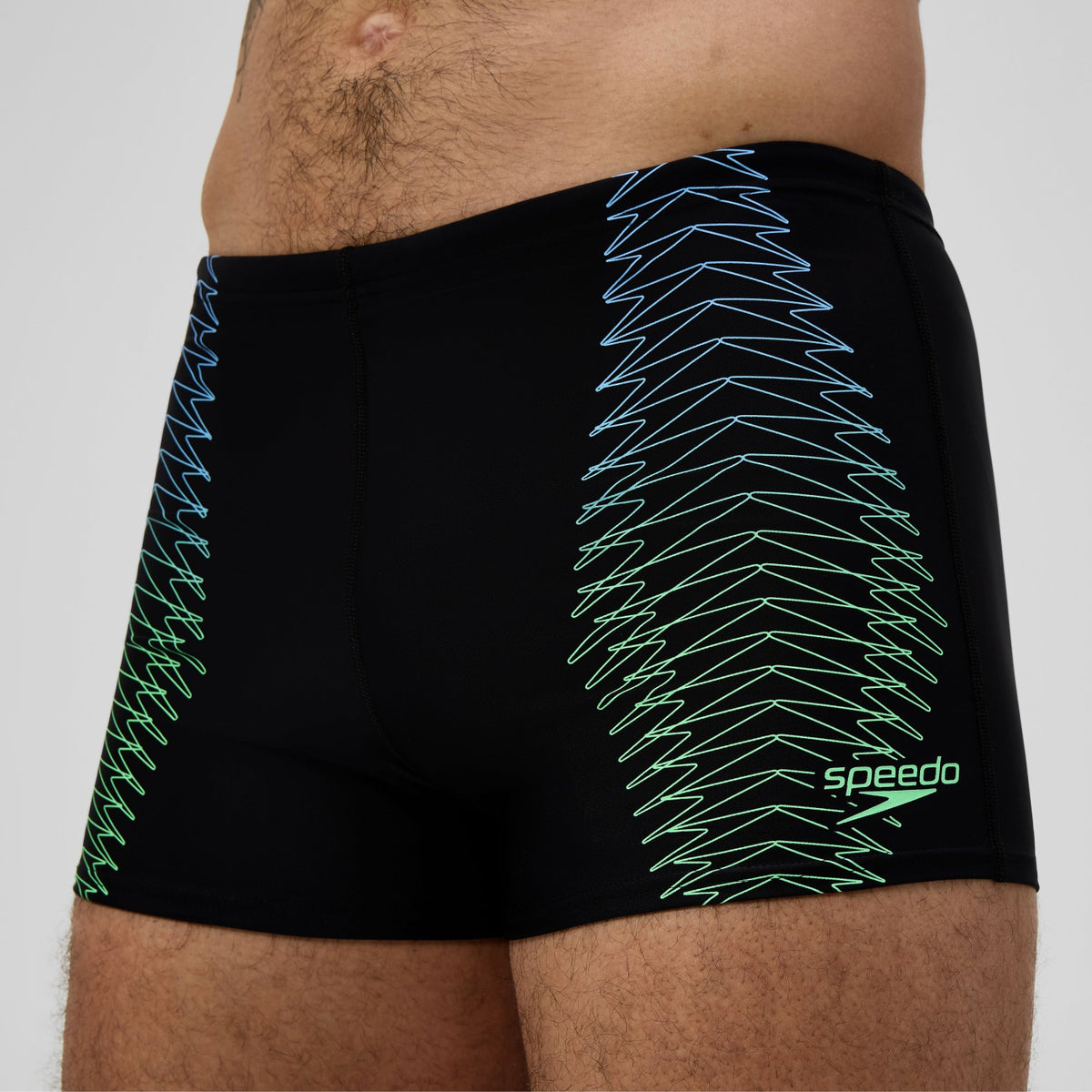 Speedo Duo Logo Aquashorts Black