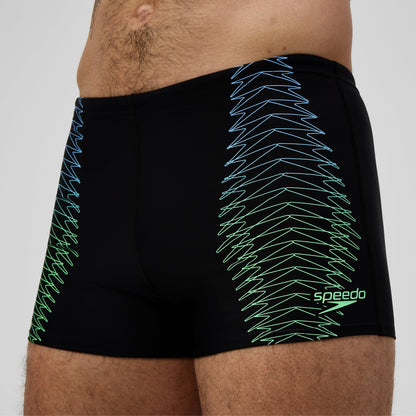 Speedo Duo Logo Aquashorts Black