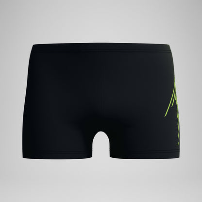 Speedo HyperBoom Placement Aquashorts Black/Yellow