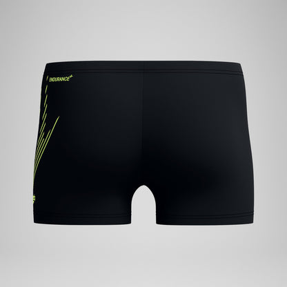 Speedo HyperBoom Placement Aquashorts Black/Yellow