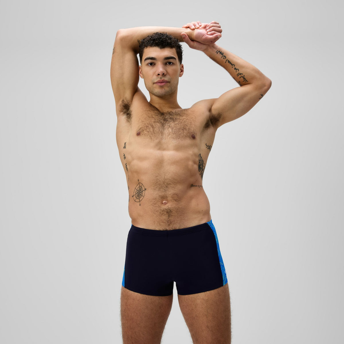 Speedo Hyperboom Panel Aquashorts Navy/Blue