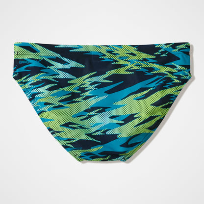 Speedo Hyperboom Printed Brief Black/Green