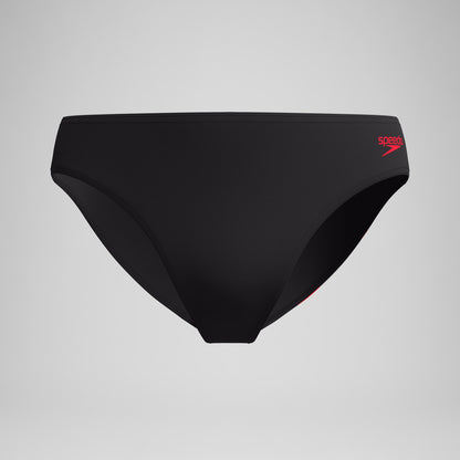 Speedo Hyperboom Brief Black/Red