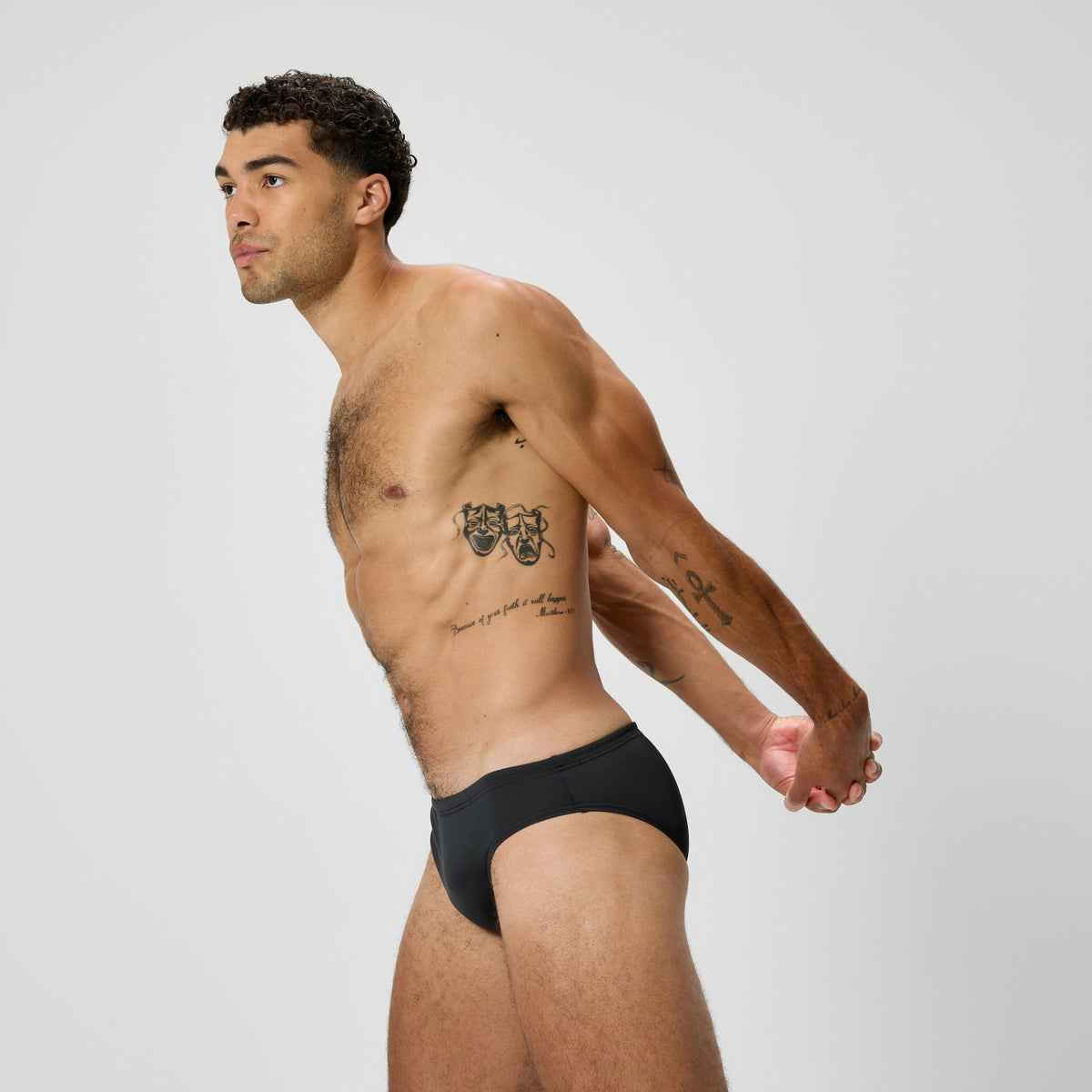Speedo Boom Solid Brief Black