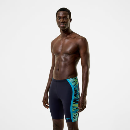 Speedo Hyperboom Splice Jammer Black/Green