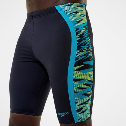 Speedo Hyperboom Splice Jammer Black/Green