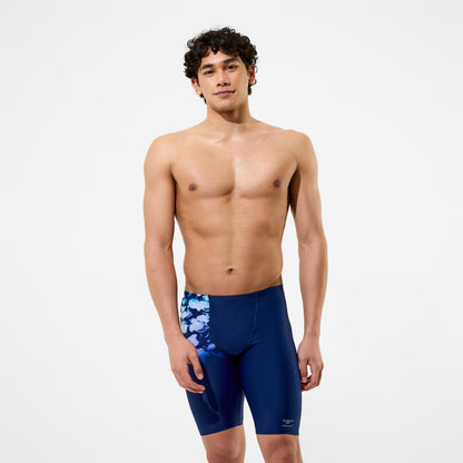 Speedo Club Training Printed Jammer Navy/Blue