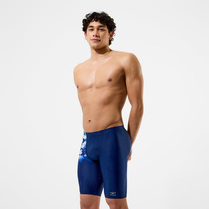 Speedo Club Training Printed Jammer Navy/Blue