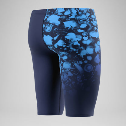 Speedo Club Training Printed Jammer Navy/Blue