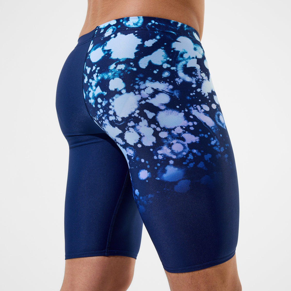 Speedo Club Training Printed Jammer Navy/Blue