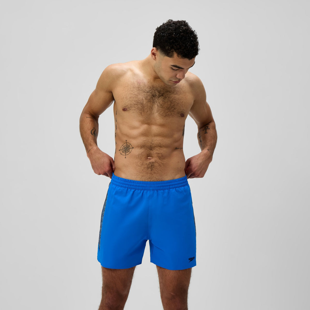Speedo Hyperboom Splice Swim Shorts Blue/Navy