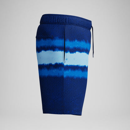 Speedo Redondo Edge Printed Swim Shorts Navy/Blue