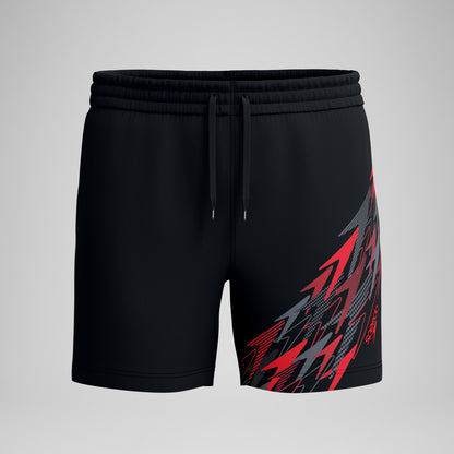 Speedo Medley Logo Swim Shorts Black/Red