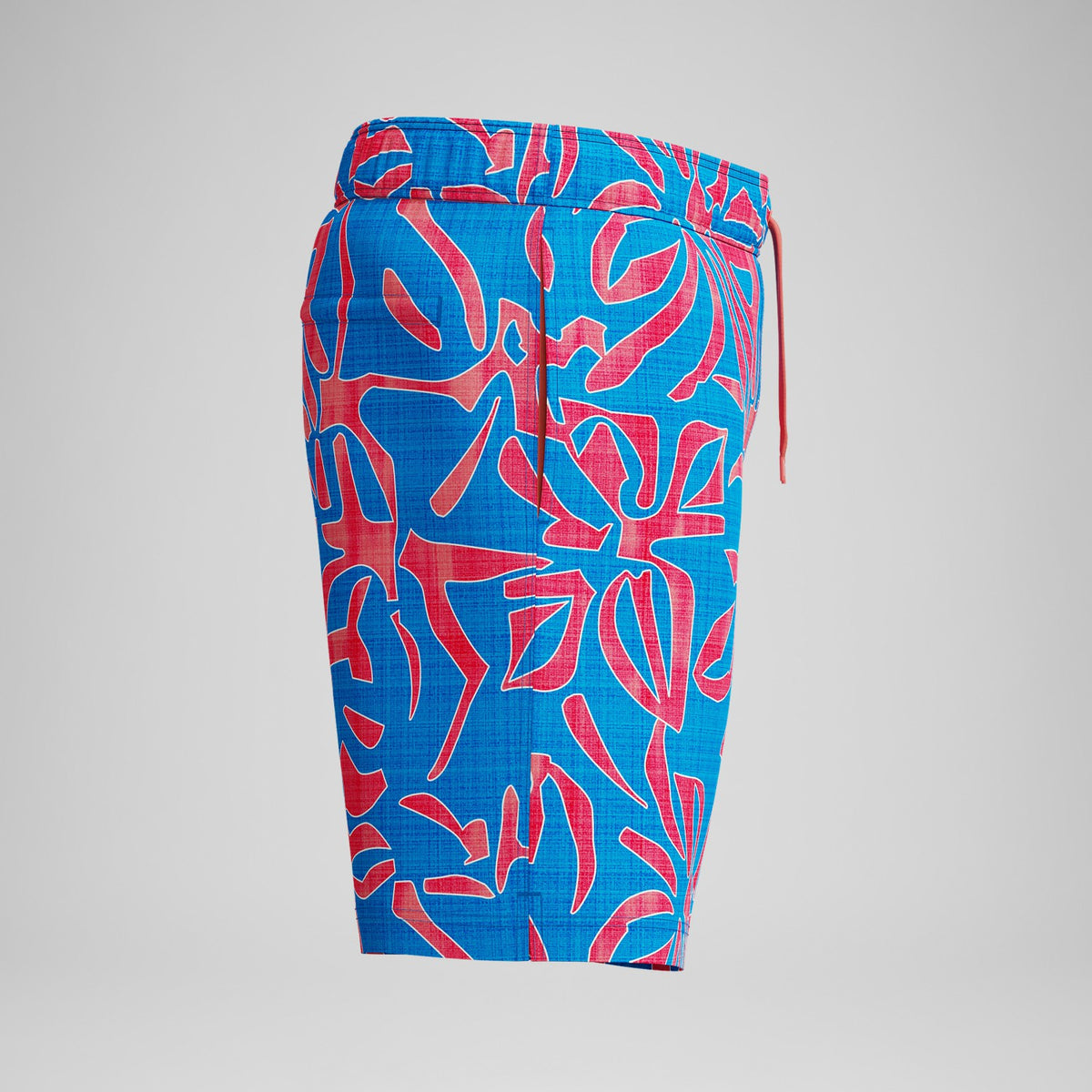 Speedo Redondo Edge Printed Swim Shorts Orange/Blue