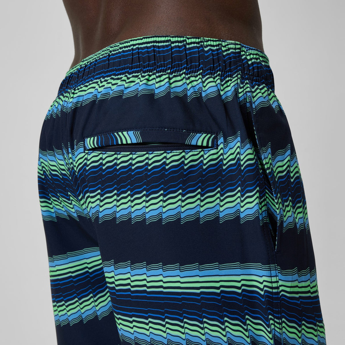 Speedo Redondo Edge Printed Swim Shorts Blue
