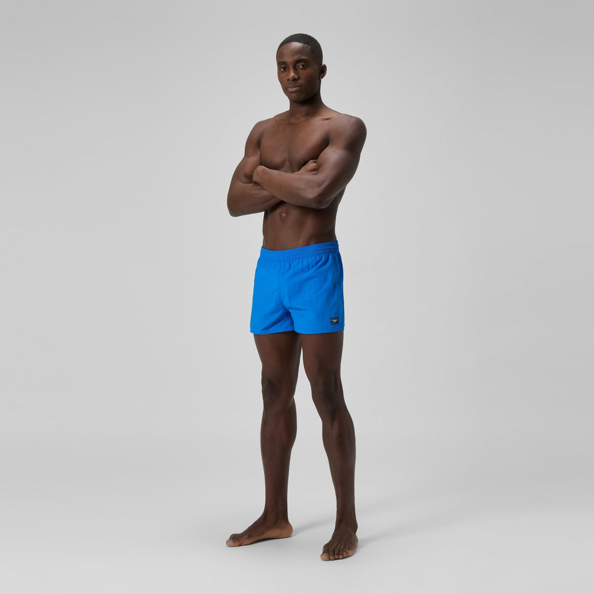 Speedo Retro Solid Swim Shorts Blue