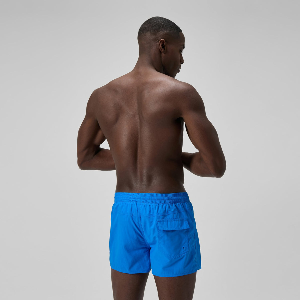 Speedo Retro Solid Swim Shorts Blue