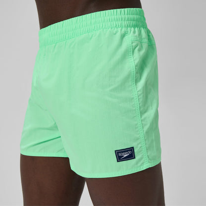 Speedo Retro Solid Swim Shorts Green