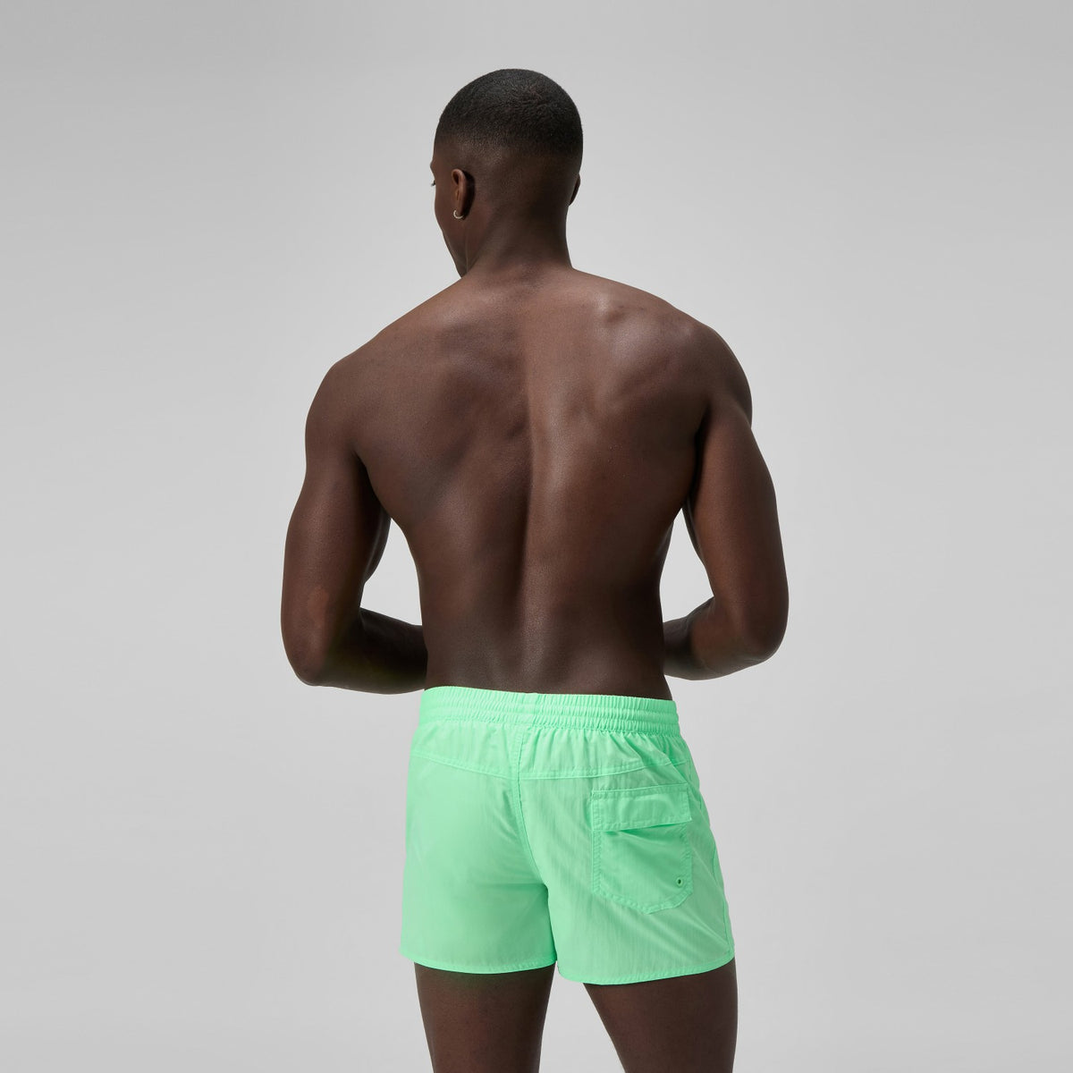 Speedo Retro Solid Swim Shorts Green