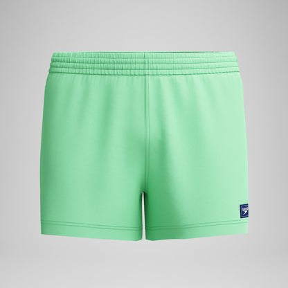 Speedo Retro Solid Swim Shorts Green