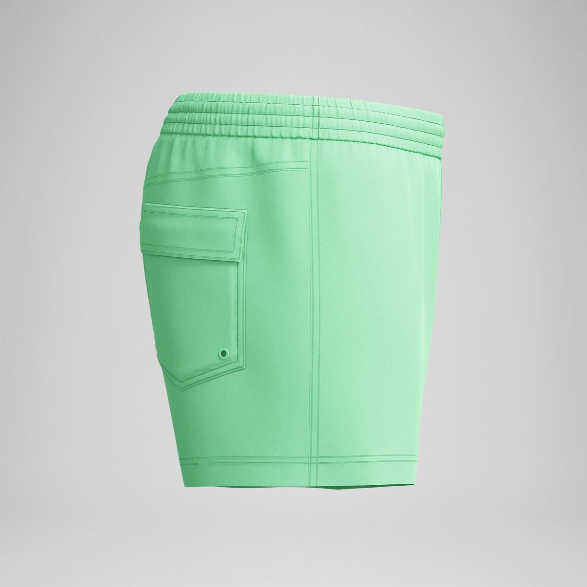 Speedo Retro Solid Swim Shorts Green
