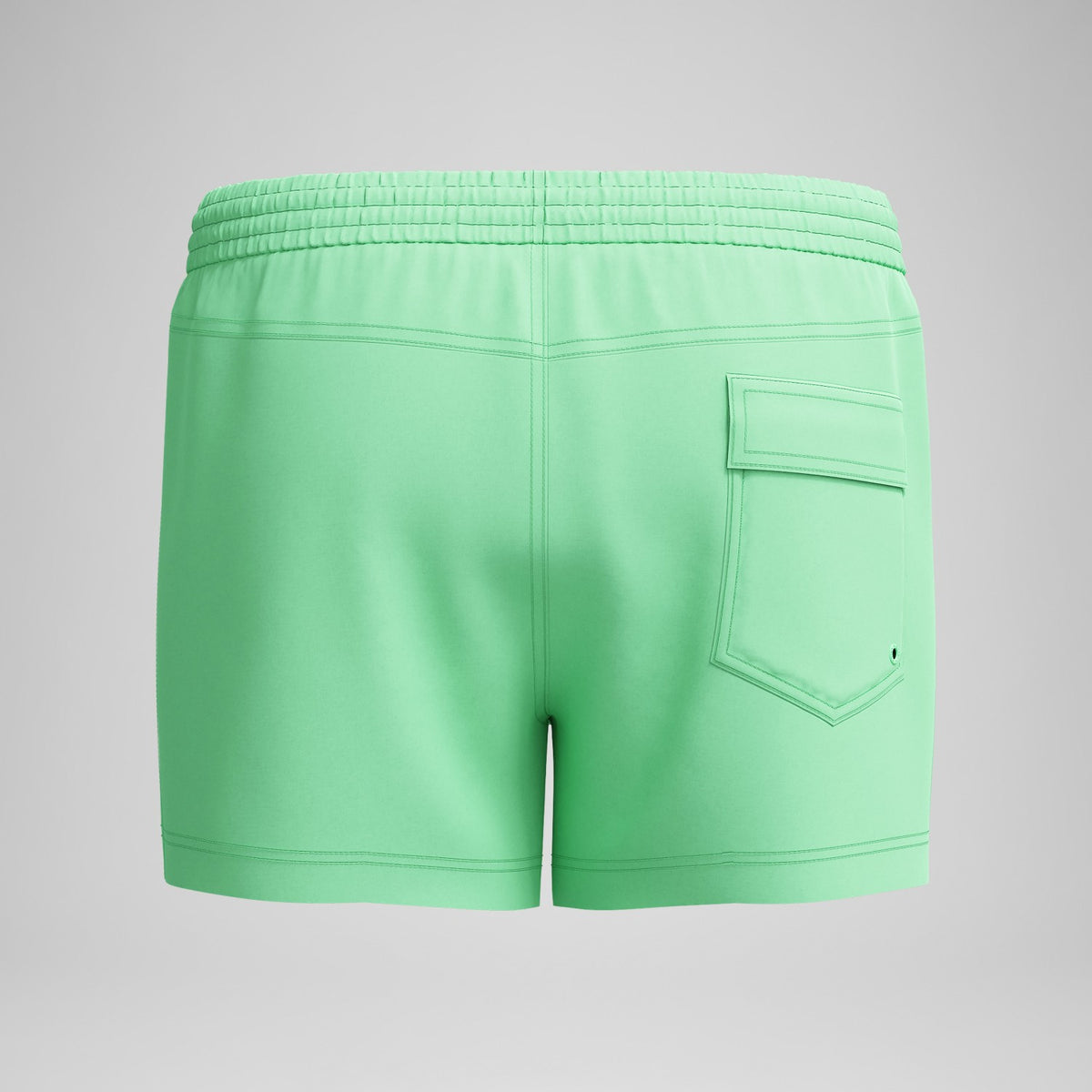 Speedo Retro Solid Swim Shorts Green