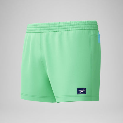 Speedo Retro Solid Swim Shorts Green