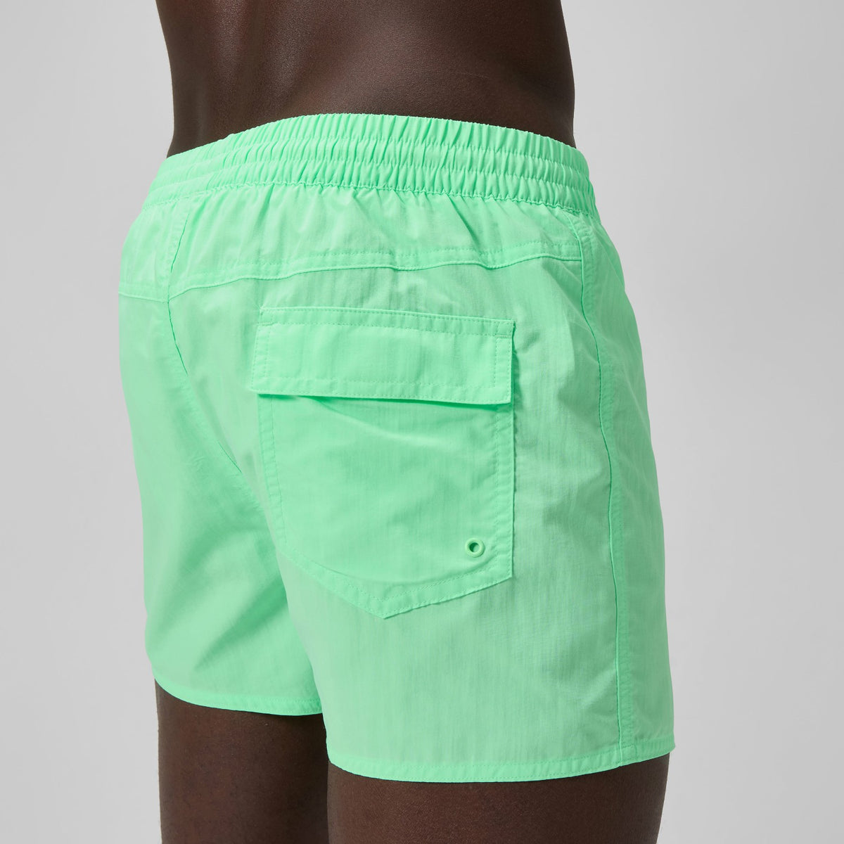 Speedo Retro Solid Swim Shorts Green