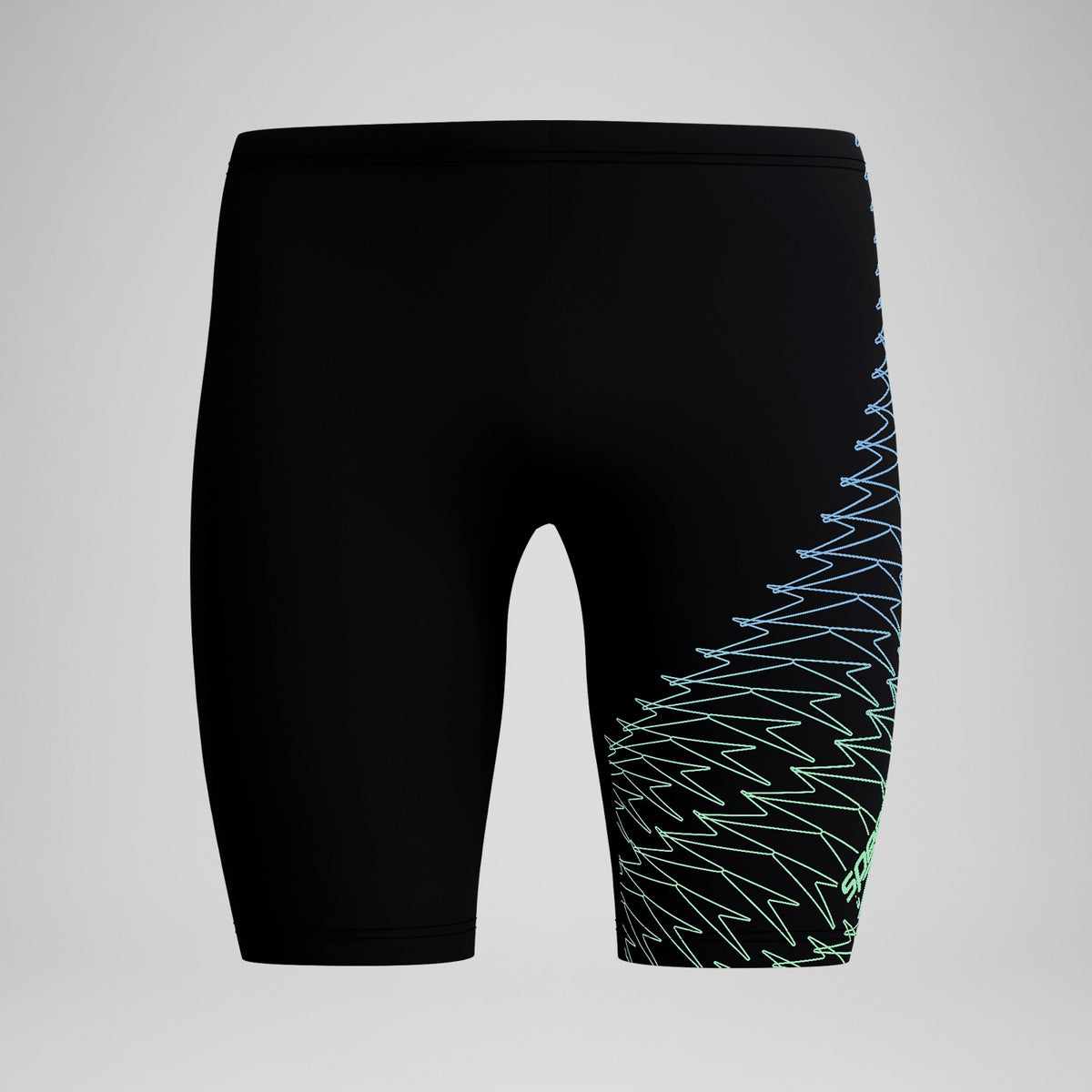 Speedo Medley Logo Jammer Black/Green