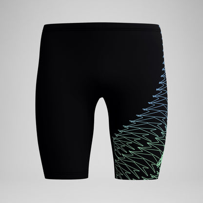 Speedo Medley Logo Jammer Black/Green