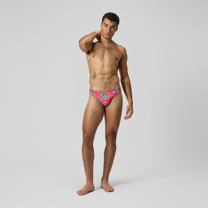 Speedo Print Beachstar Brief Orange