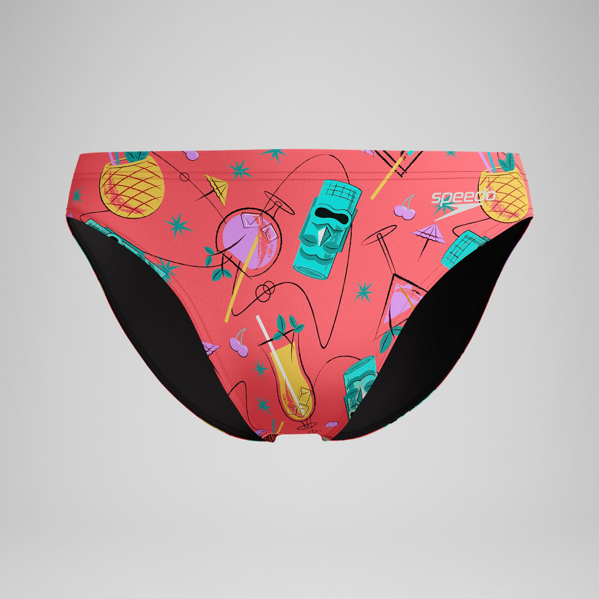 Speedo Print Beachstar Brief Orange