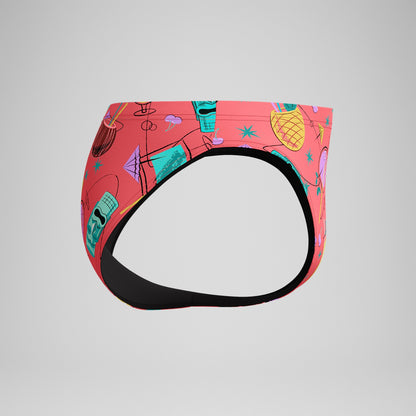 Speedo Print Beachstar Brief Orange