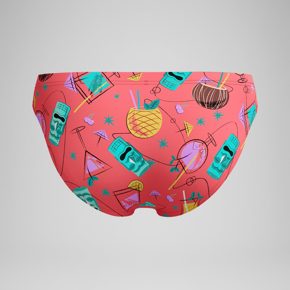 Speedo Print Beachstar Brief Orange