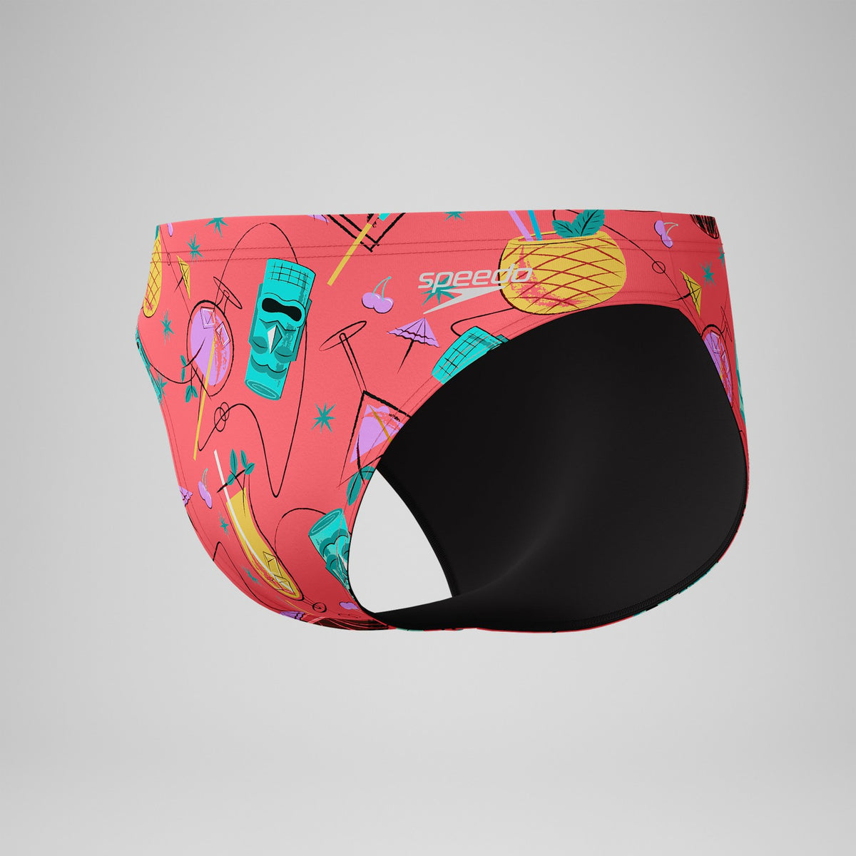 Speedo Print Beachstar Brief Orange