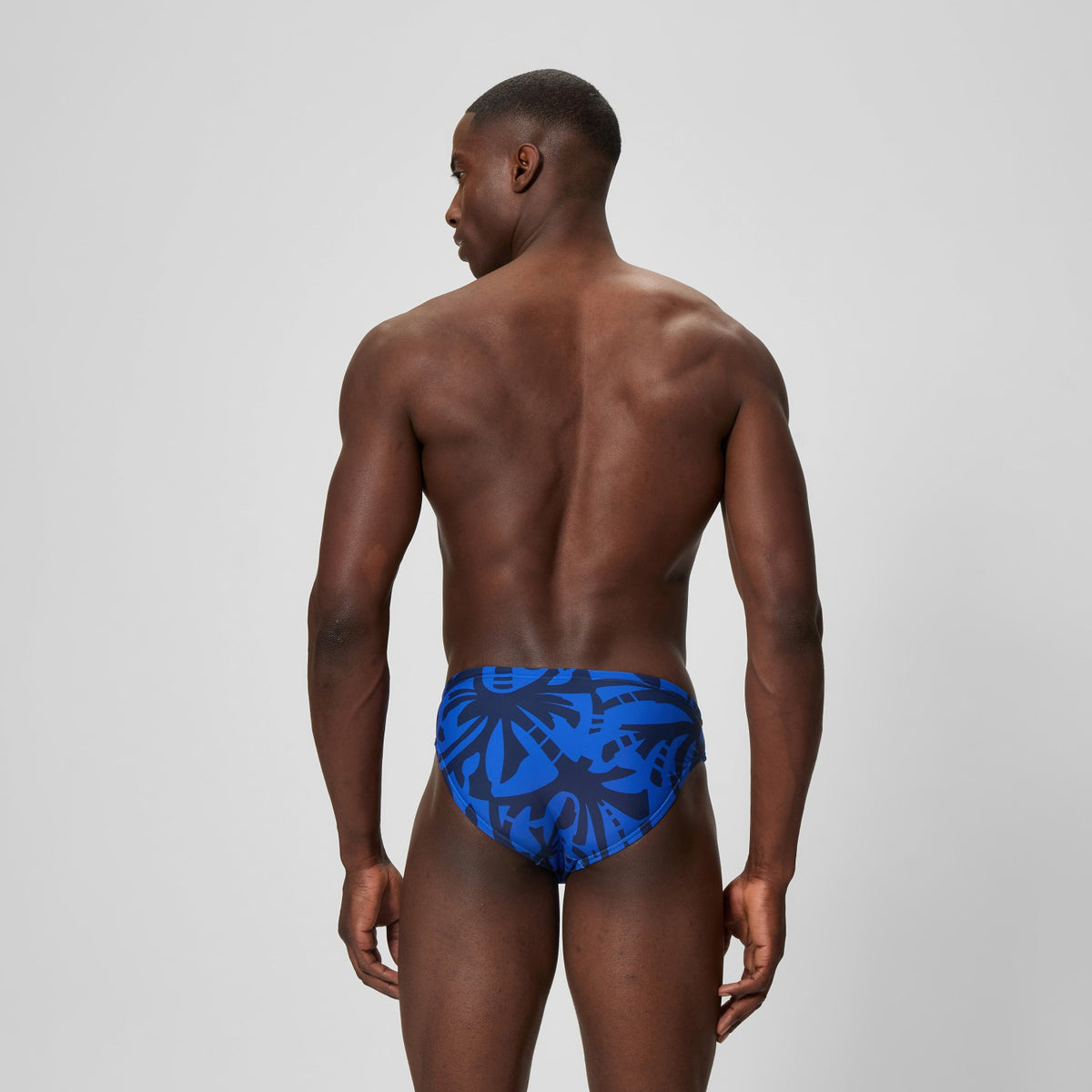 Speedo Beachstar Printed Brief Navy/Blue