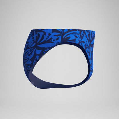 Speedo Beachstar Printed Brief Navy/Blue